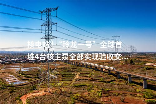 核電站 | “玲龍一號(hào)”全球首堆4臺(tái)核主泵全部實(shí)現(xiàn)驗(yàn)收交付！